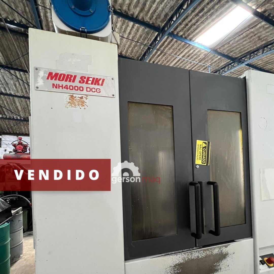 CENTRO DE USINAGEM HORIZONTAL MORI SEIKI NH4000 ANO 2009